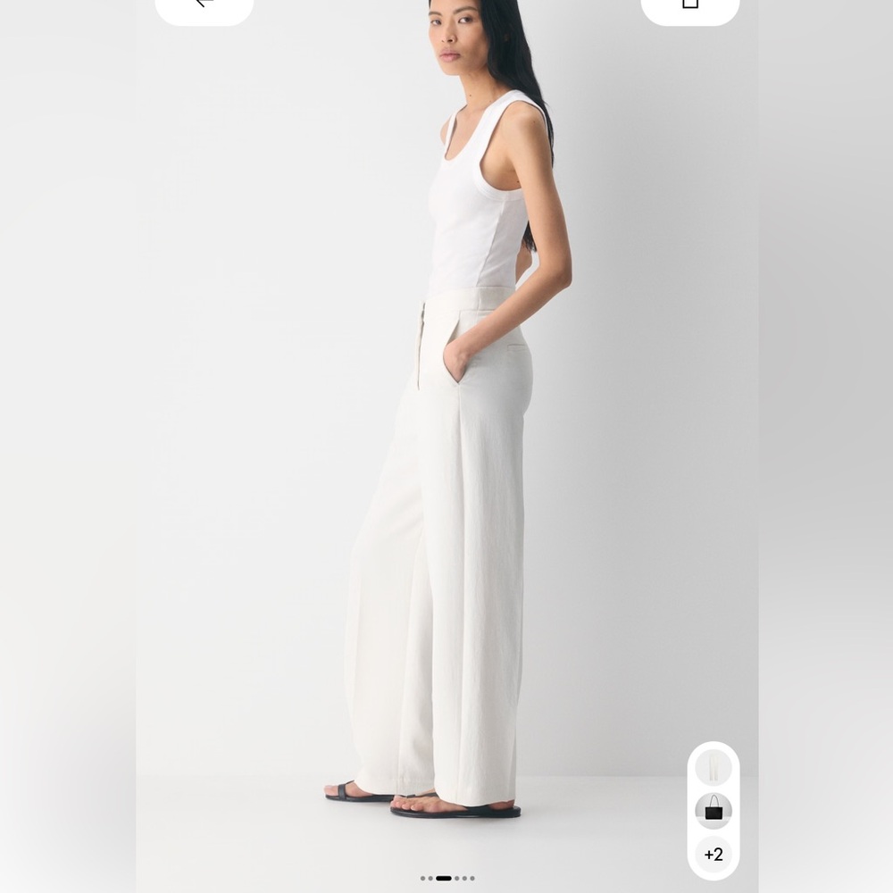 Set of two Aritzia Limitless Wide-Leg High-Rise Trousers